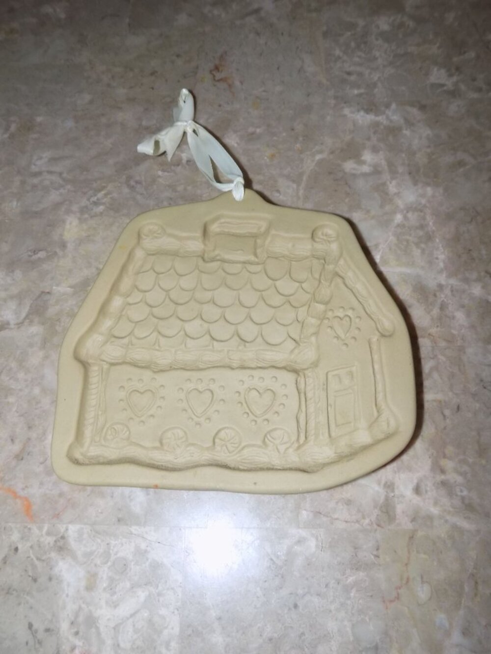 Vintage Brown Bag Cookie Art Gingerbread House Cookie Mold made by Hill Design